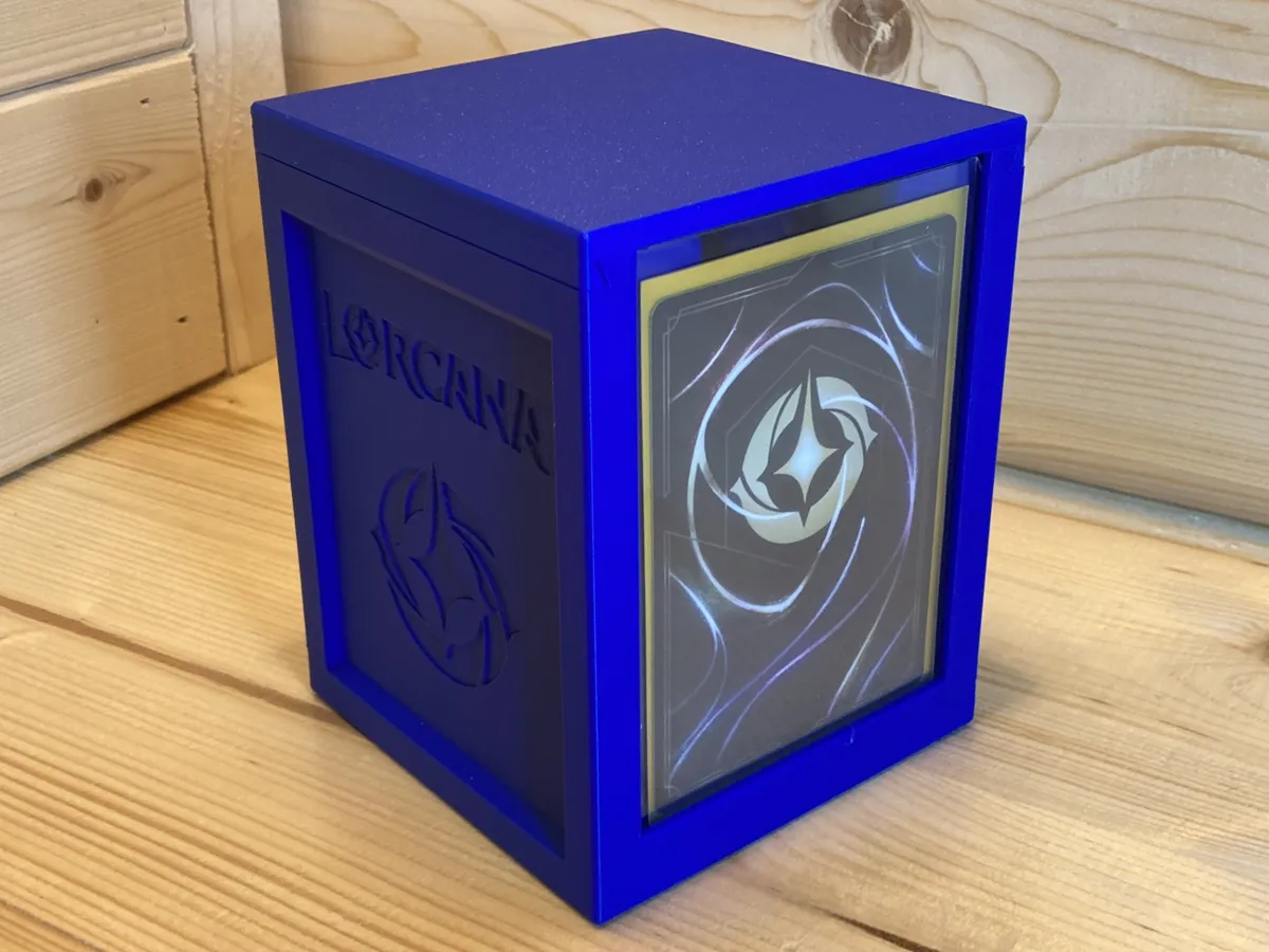 Stackable Lorcana Deck Box, photo 2 of 4 - Stackable Lorcana Deck Box Board Games & Tabletop