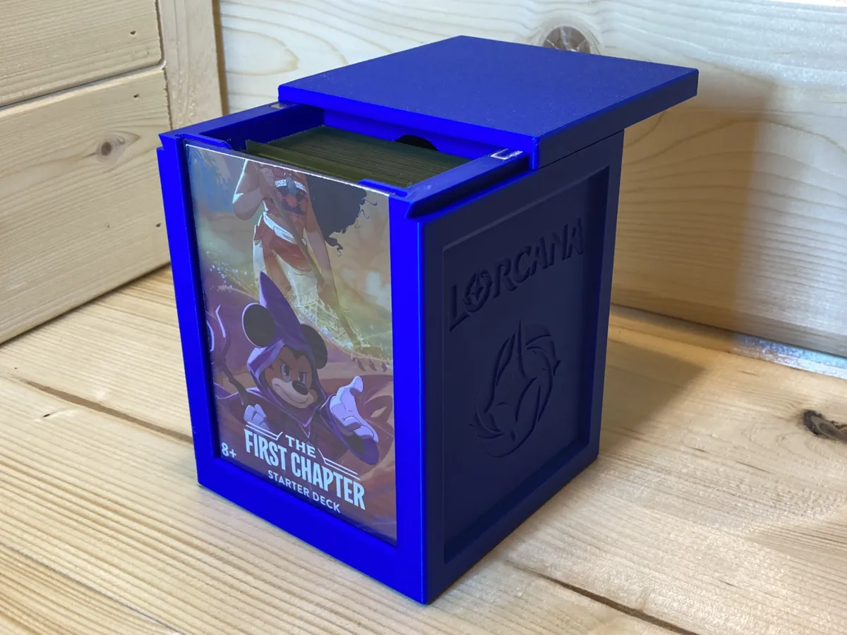 Stackable Lorcana Deck Box, photo 3 of 4 - Stackable Lorcana Deck Box Board Games & Tabletop