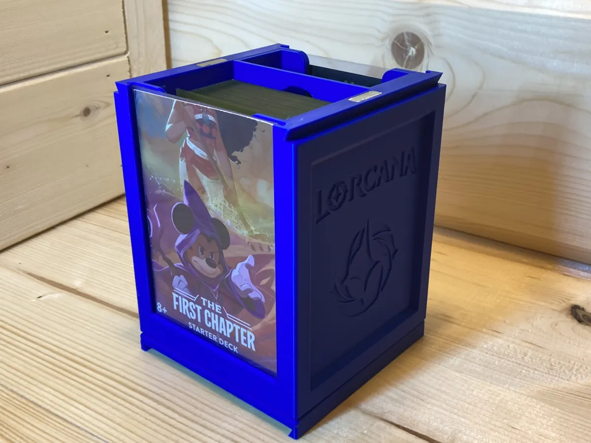 Stackable Lorcana Deck Box, photo 4 of 4 - Stackable Lorcana Deck Box Board Games & Tabletop