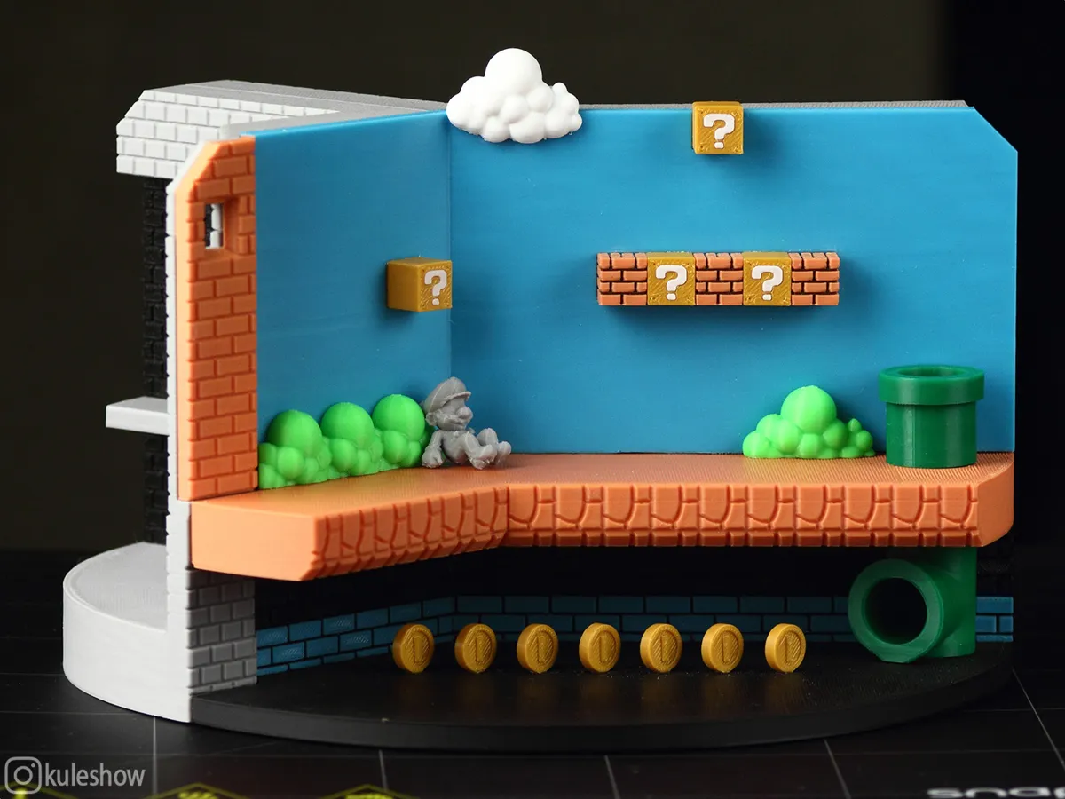 Super Mario Bros Diorama - Dioramas & Scenes, in stock