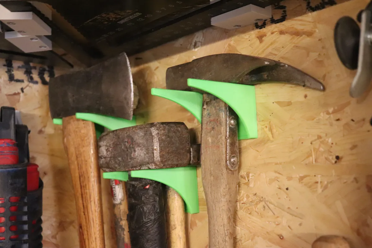 Hammer holder for multiple hammers, photo 4 of 4 - Hammer holder for multiple hammers Tools & Workshop