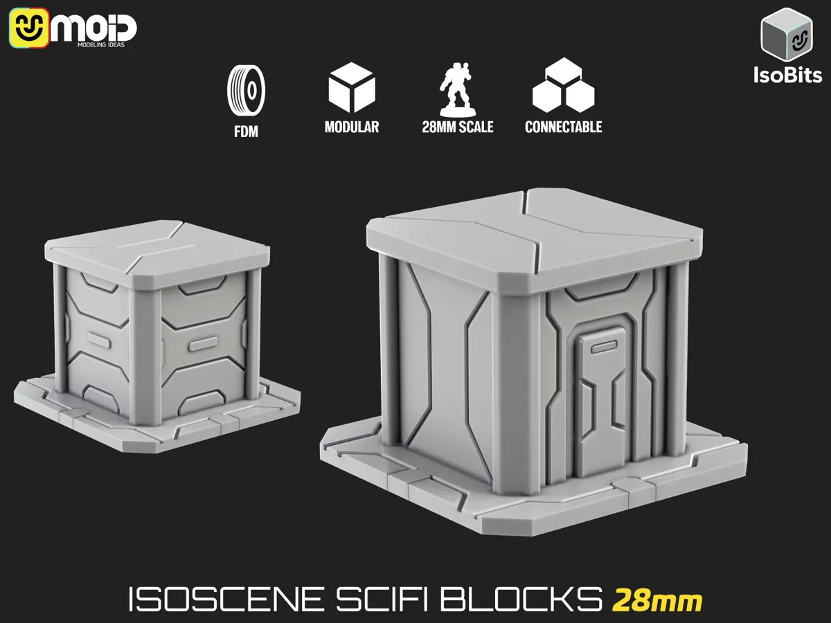 ISOBITS ISOSCENE SCIFI 28mm LIGHT EDITION DEMO V1