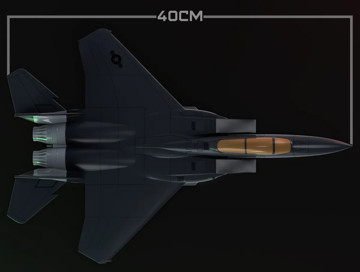 F-15E Strike Eagle - MasterBuilds - SnapKit, photo 4 of 4 - F-15E Strike Eagle - MasterBuilds - SnapKit Figurines & Collectibles