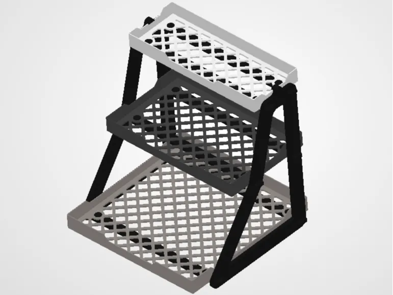 KITCHEN STORAGE RACK