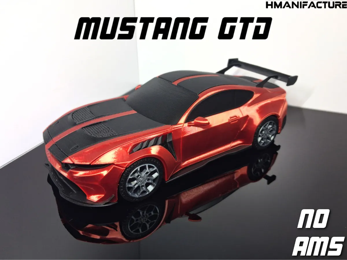 MUSTANG GTD 1/24 CAR SCALE MODEL