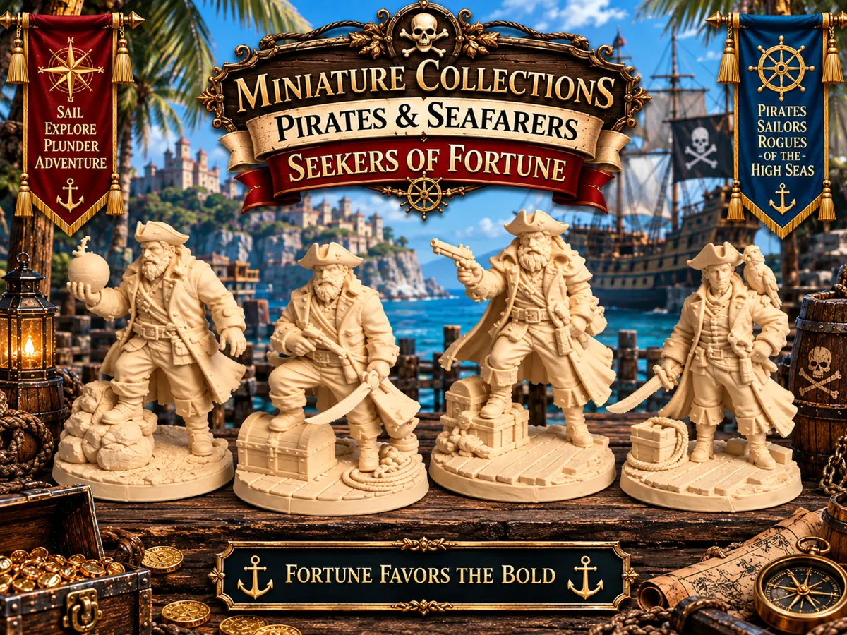 SEEKERS OF FORTUNE Pirates & Seafarers