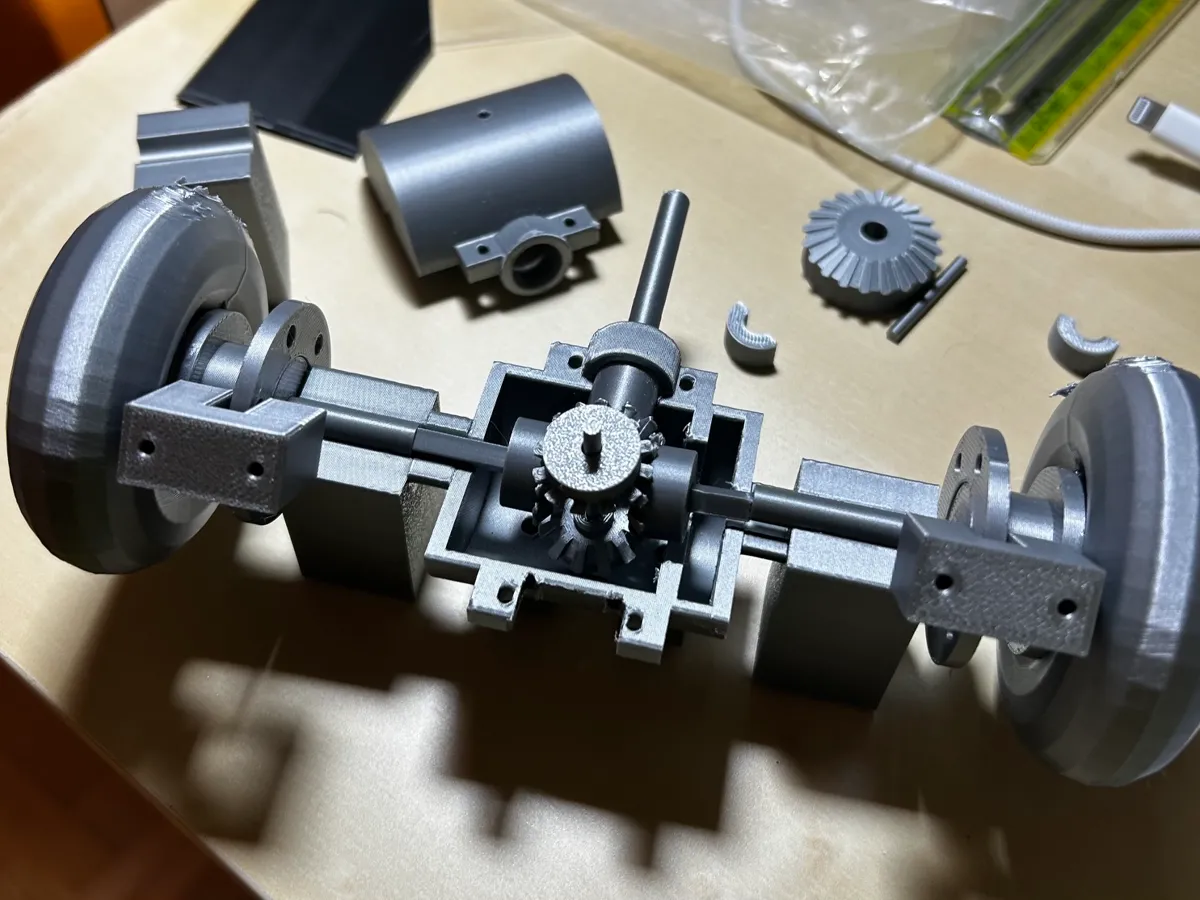 (1:10) Working Rear Differential & Axle Assembly