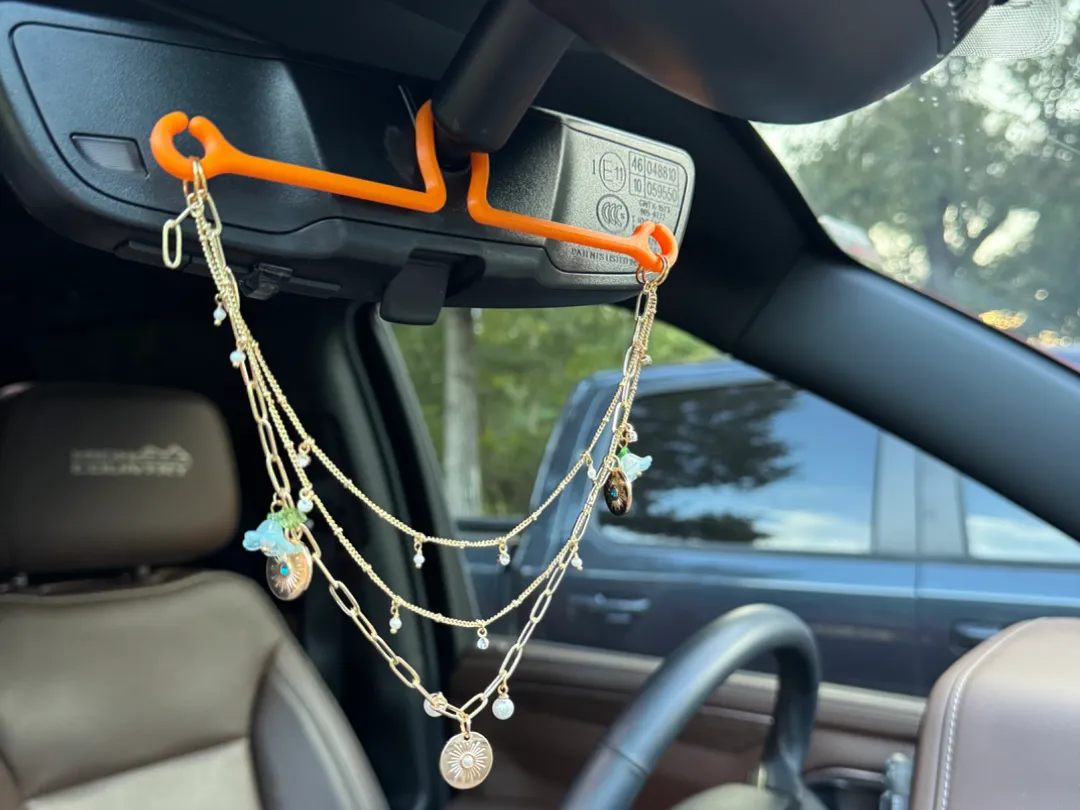 Vehicle Charm Holder | Car Jewelry Hanger