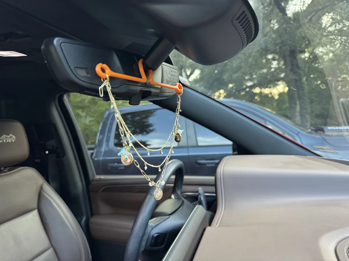 Vehicle Charm Holder | Car Jewelry Hanger, photo 4 of 4 - Vehicle Charm Holder | Car Jewelry Hanger Storage & Organisation