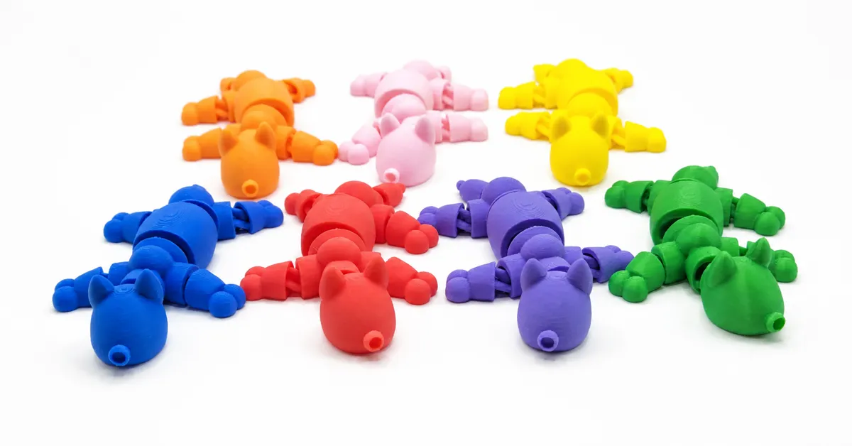 Flexi Balloon Animal Series: Cat, photo 2 of 3 - Flexi Balloon Animal Series: Cat Miniatures