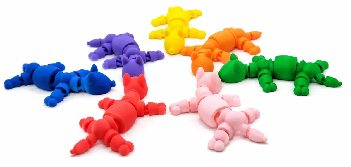 Flexi Balloon Animal Series: Cat, photo 3 of 3 - Flexi Balloon Animal Series: Cat Miniatures