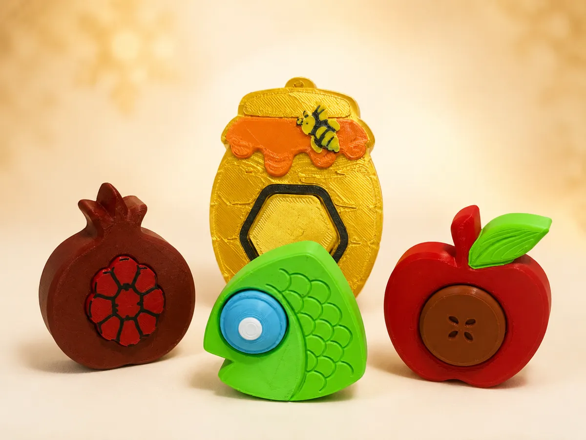 Rosh Hashanah Fidget Clicker - Button & Click Fidgets, in stock in India