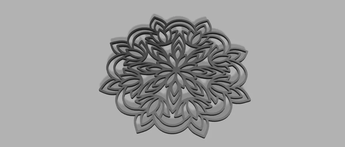 Mandala Single Color Wall Art