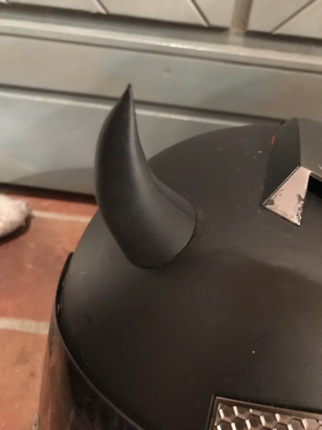 Devil horns for motorcycle helmets, photo 3 of 4 - Devil horns for motorcycle helmets Props & Cosplay