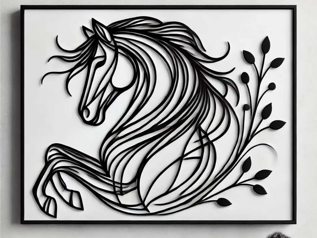 Horse wall art - Animal & Wildlife Wall Art, in stock in India