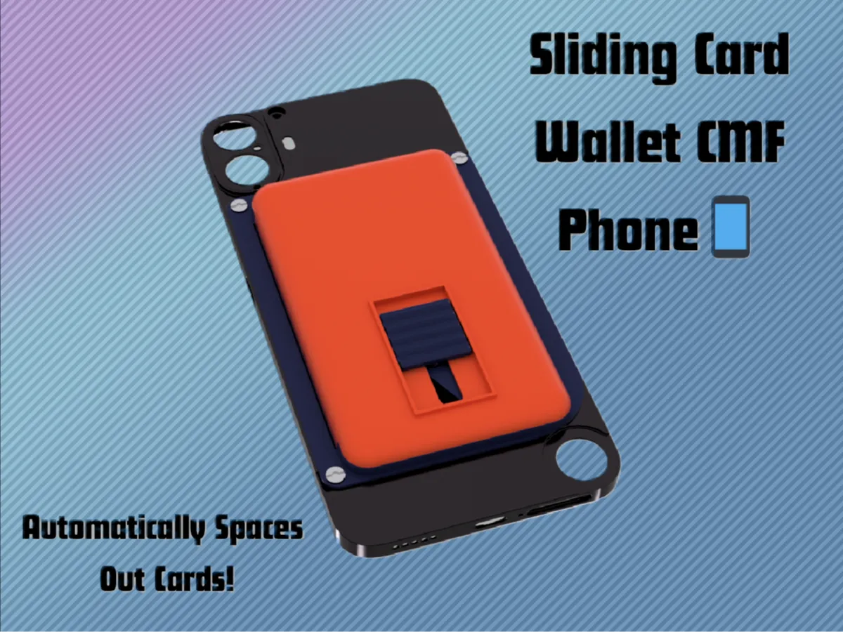 Card Slide Wallet Attachment for CMF Phone - Electronics, in stock in India