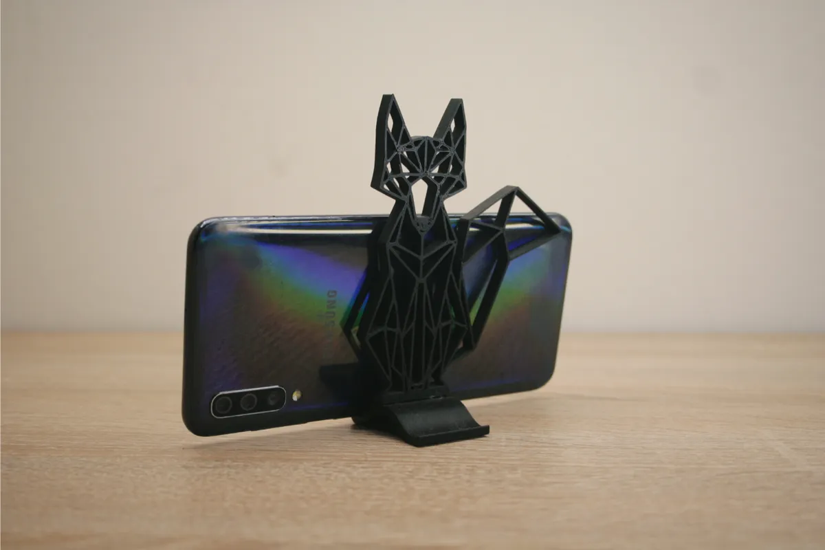 Fox Shaped Phone Stand, photo 3 of 3 - Fox Shaped Phone Stand Household