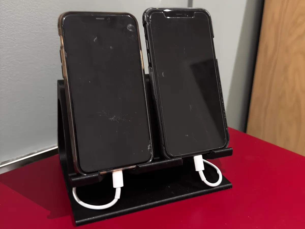 Double Phone Charging Dock - Electronics, in stock in India