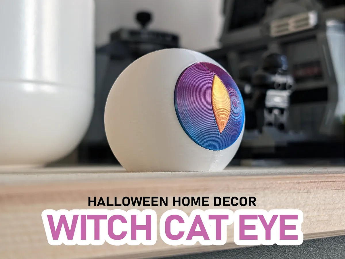 Halloween Witch Cat Eye , 3 parts!)