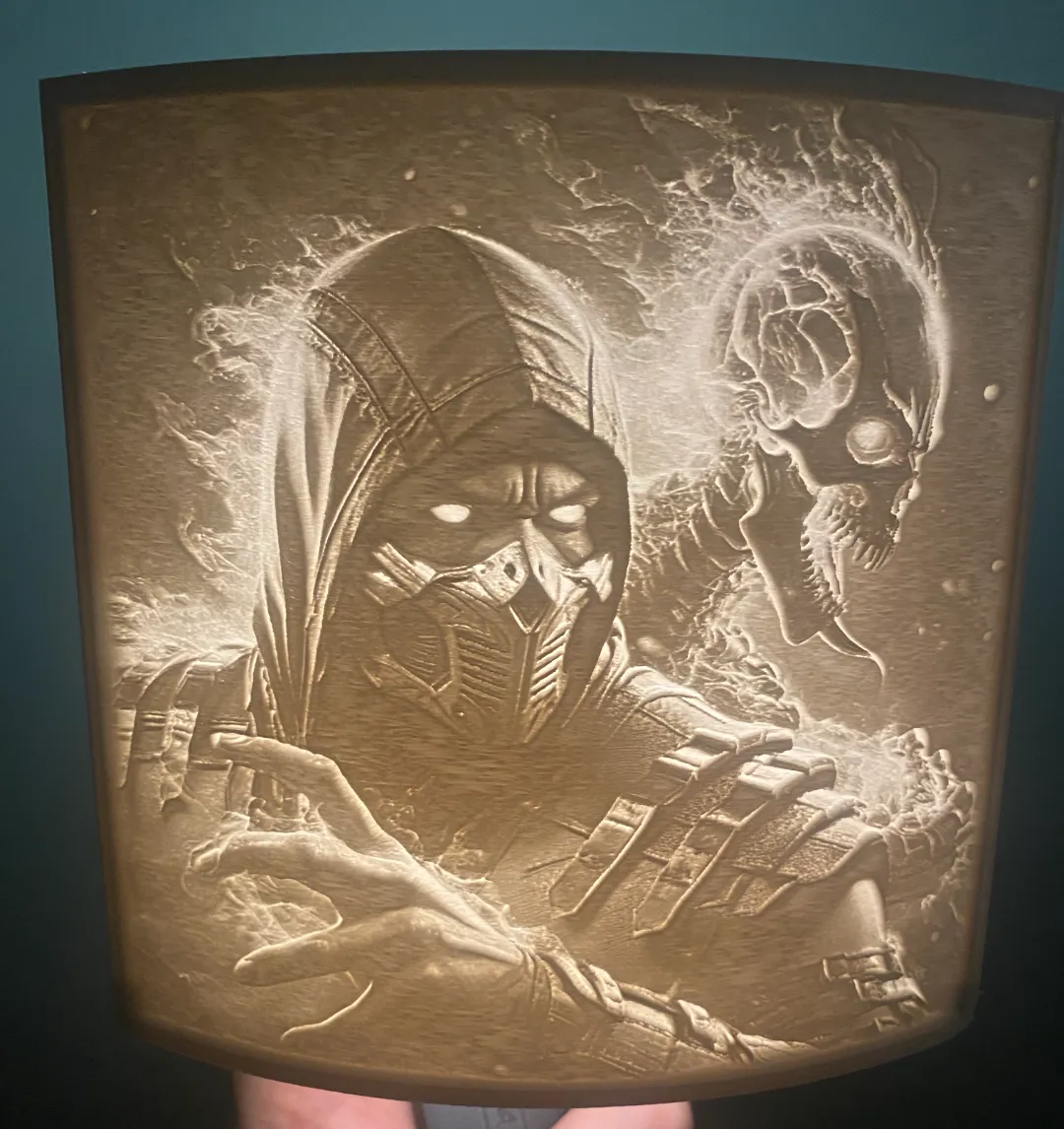 scorpion - Photo Art & Lithophanes, in stock in India
