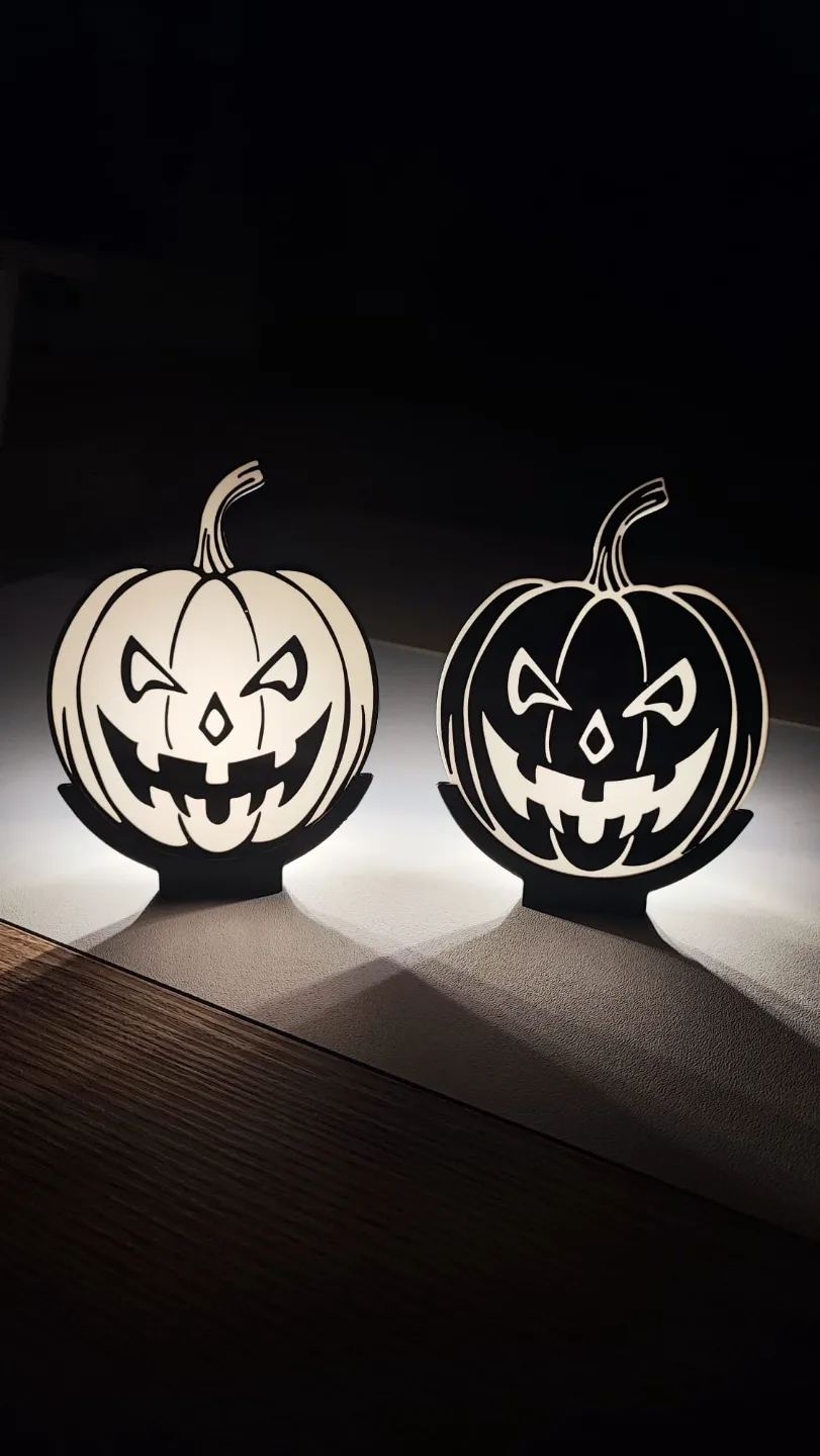 Halloween Pumpkin Tealight Stand Decor, photo 2 of 4 - Halloween Pumpkin Tealight Stand Decor Household