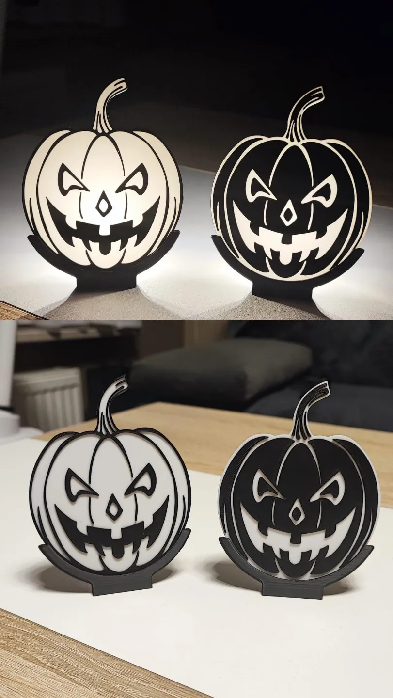 Halloween Pumpkin Tealight Stand Decor, photo 3 of 4 - Halloween Pumpkin Tealight Stand Decor Household