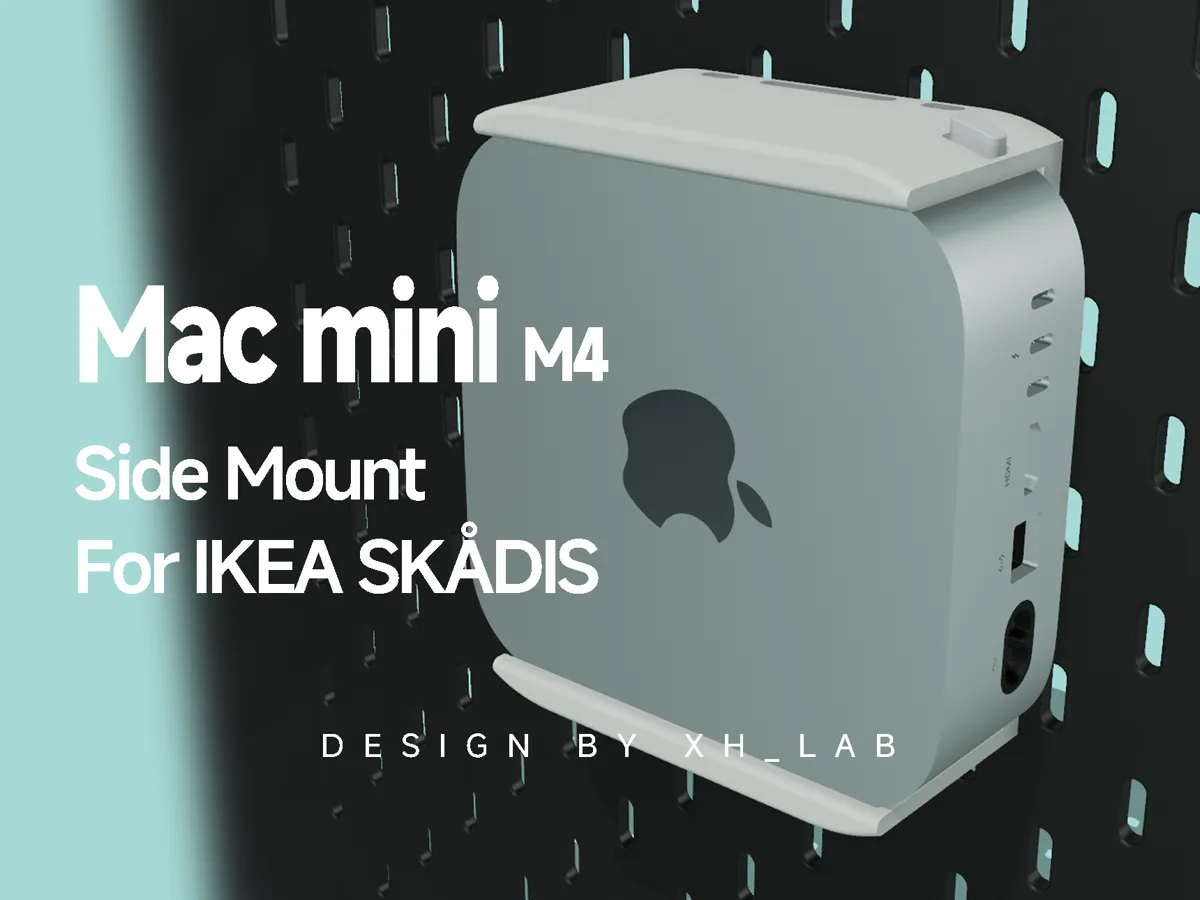IKEA SKADIS Mac Mini (M4) Side Mount, photo 2 of 4 - IKEA SKADIS Mac Mini (M4) Side Mount Tools