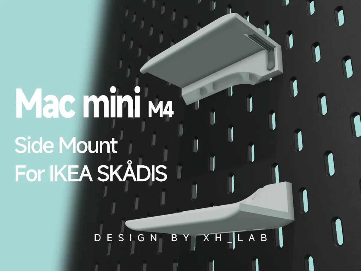 IKEA SKADIS Mac Mini (M4) Side Mount, photo 4 of 4 - IKEA SKADIS Mac Mini (M4) Side Mount Tools