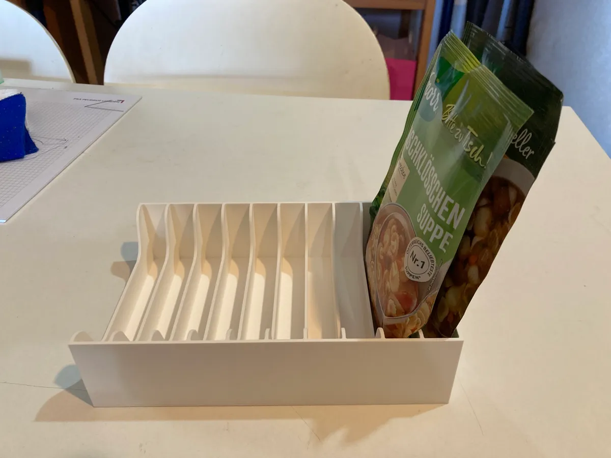 Kitchen Pack Organizer Rack Knorr/Maggi Width 14cm, photo 3 of 4 - Kitchen Pack Organizer Rack Knorr/Maggi Width 14cm Household