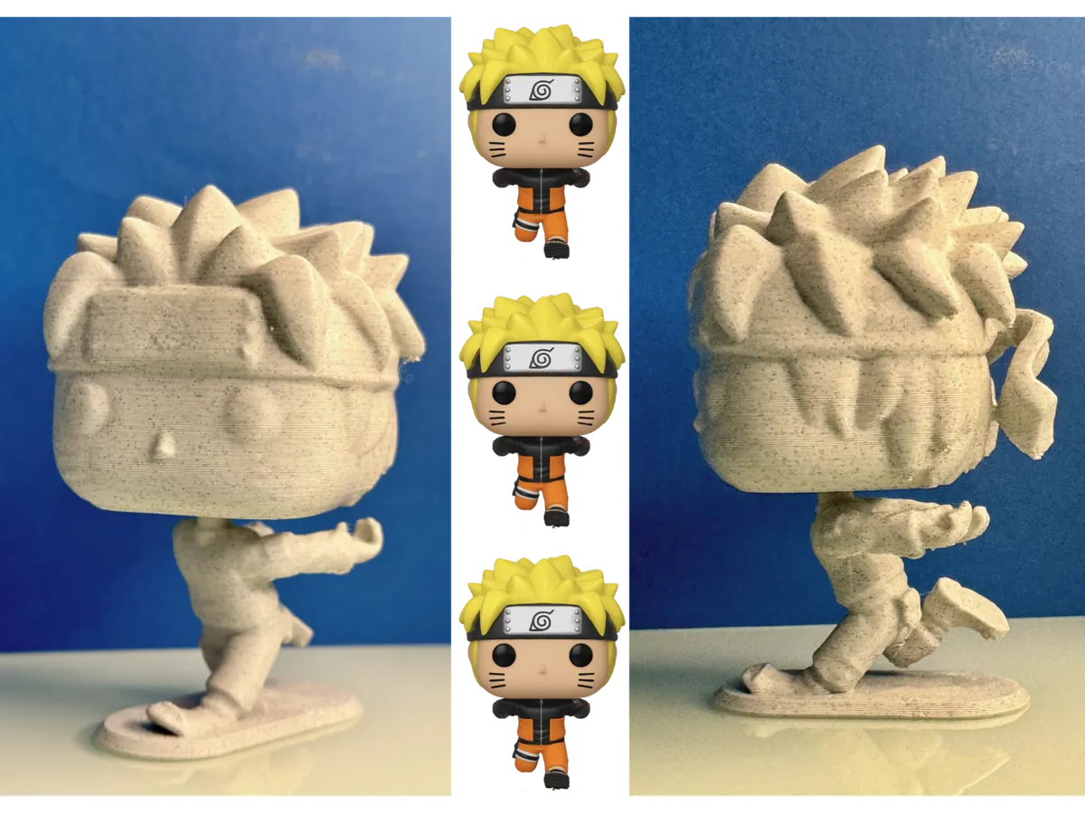 NARUTO blank and multicolor