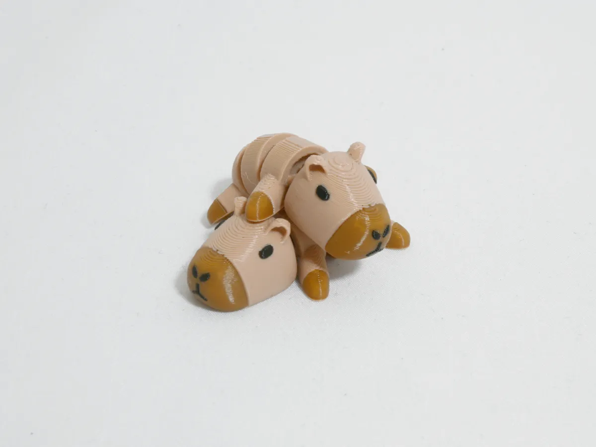 Articulated Pocket Pets, Baby Capybara, photo 2 of 4 - Articulated Pocket Pets, Baby Capybara Toys & Games