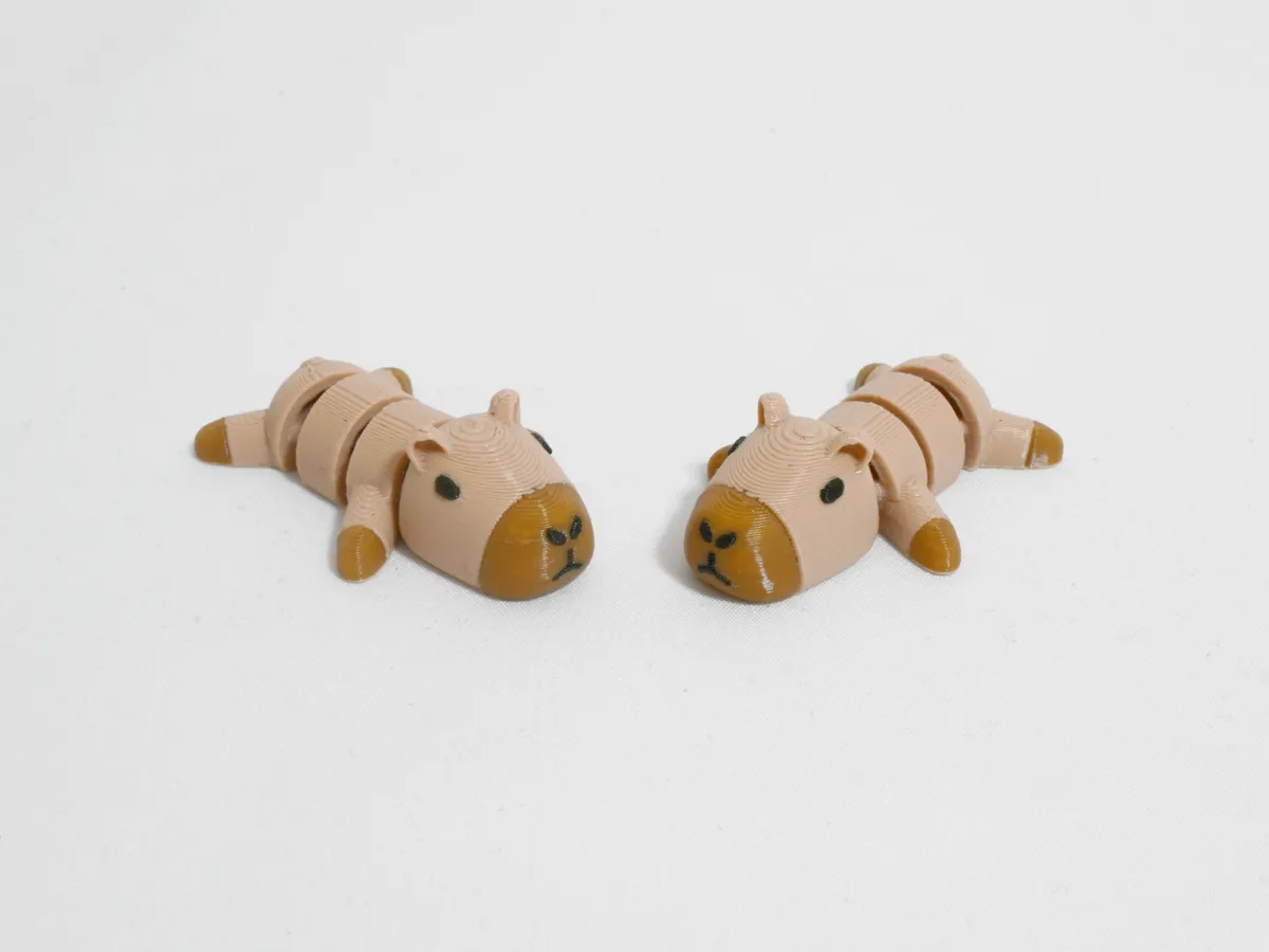 Articulated Pocket Pets, Baby Capybara, photo 3 of 4 - Articulated Pocket Pets, Baby Capybara Toys & Games