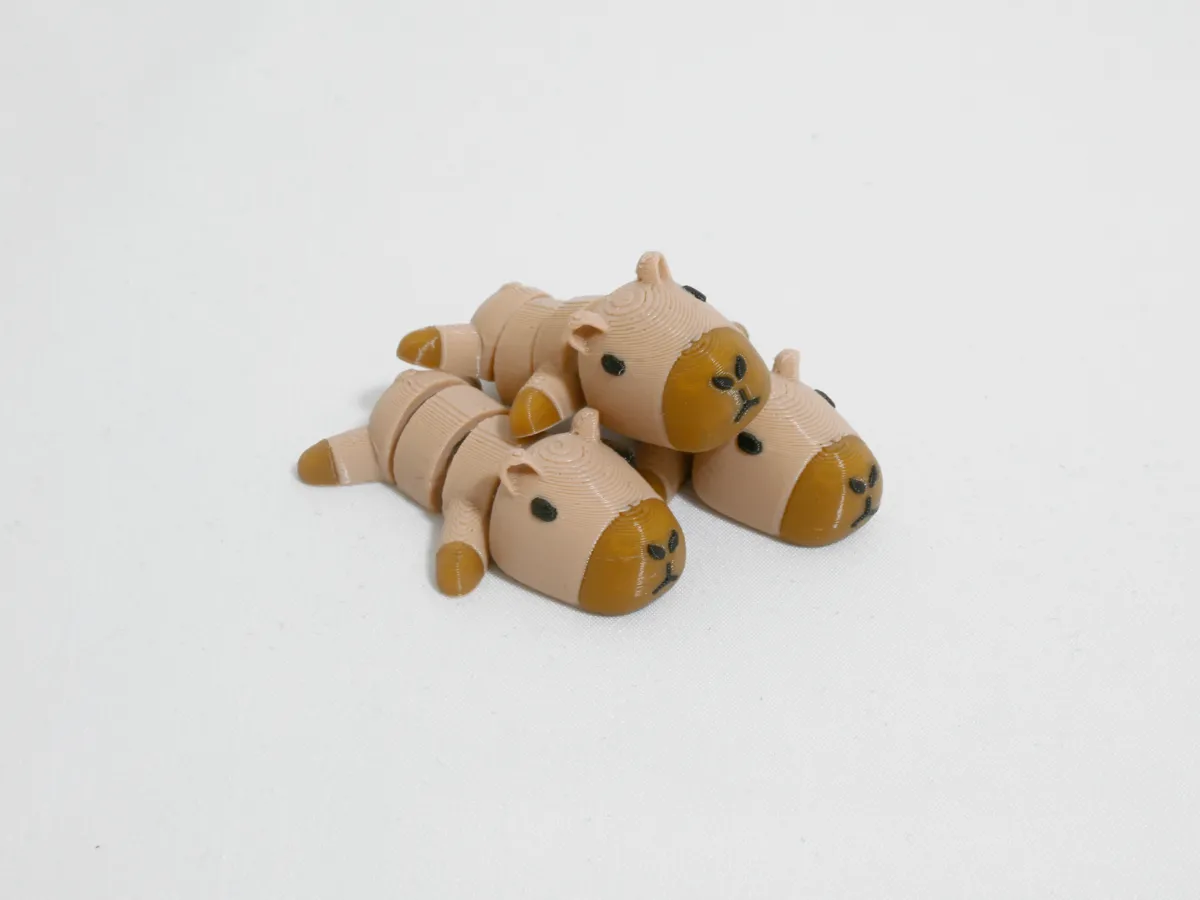 Articulated Pocket Pets, Baby Capybara, photo 4 of 4 - Articulated Pocket Pets, Baby Capybara Toys & Games