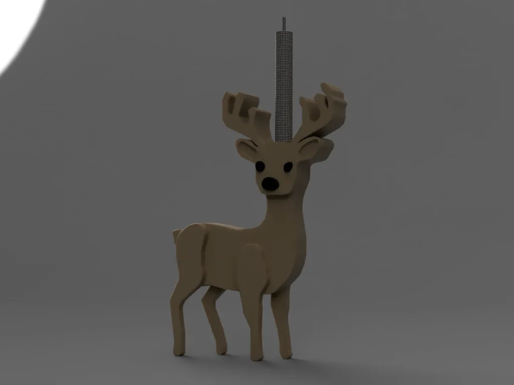 Ugly Reindeer Candle holder - Christmas Ornaments, in stock in India