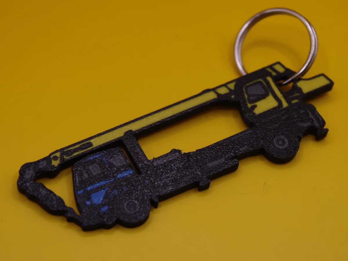 Crane keychain Liaz 100 - Mini Car Keychains, in stock