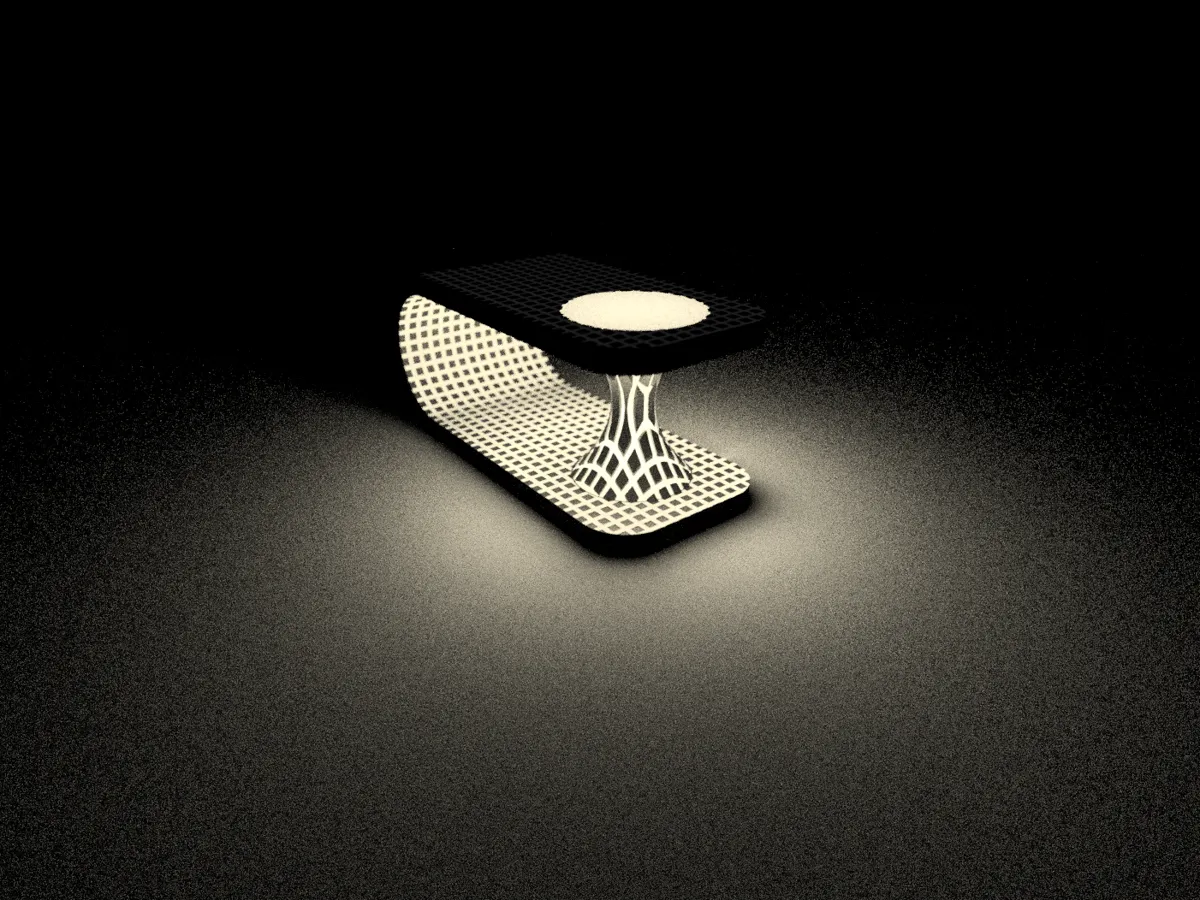 Wormhole Night Lamp - LED Lamp Kit 001, photo 4 of 4 - Wormhole Night Lamp - LED Lamp Kit 001 Lamps & Lighting