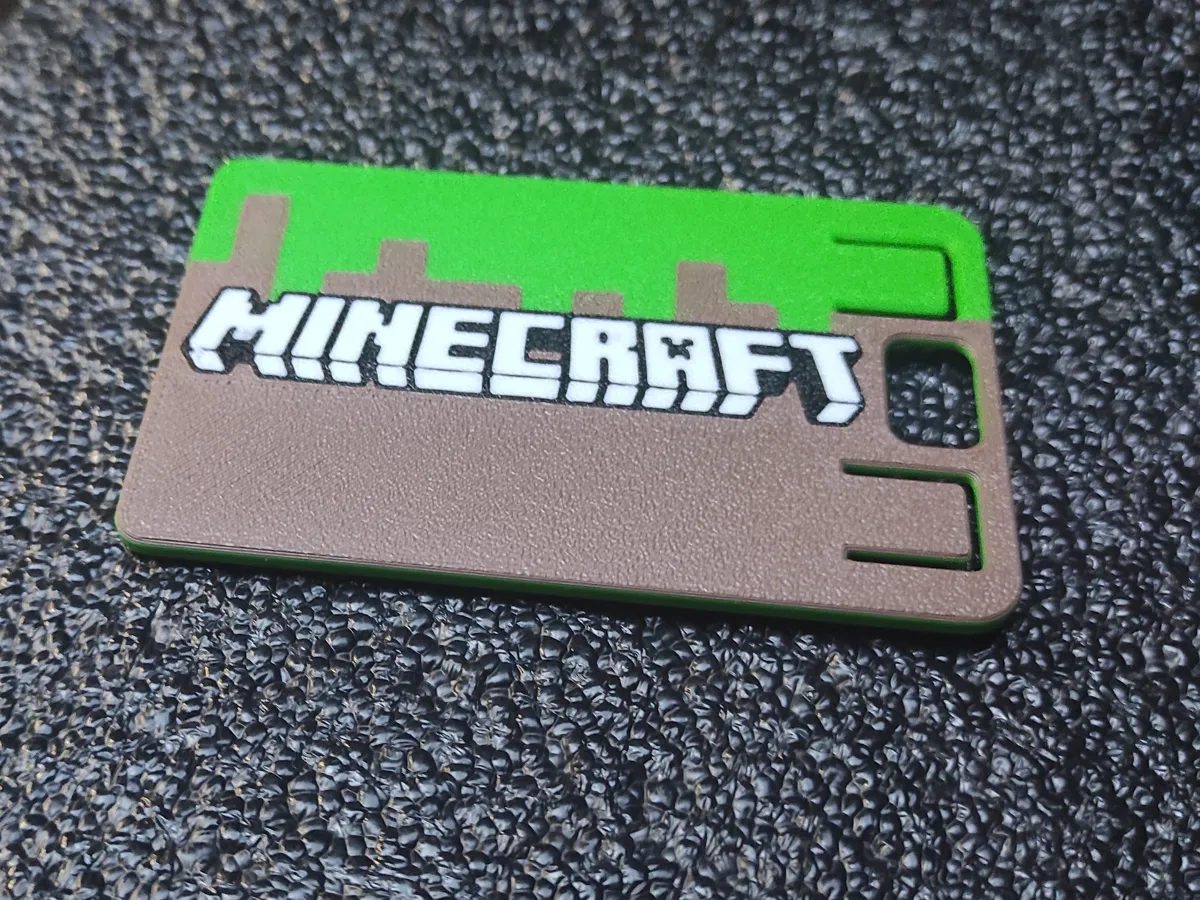 Minecraft ID/Card/Badge Holder