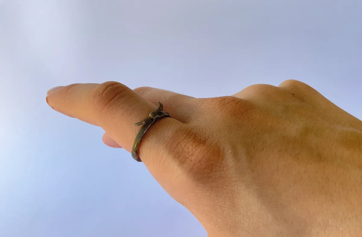 Harry Potter Golden Snitch Ring
