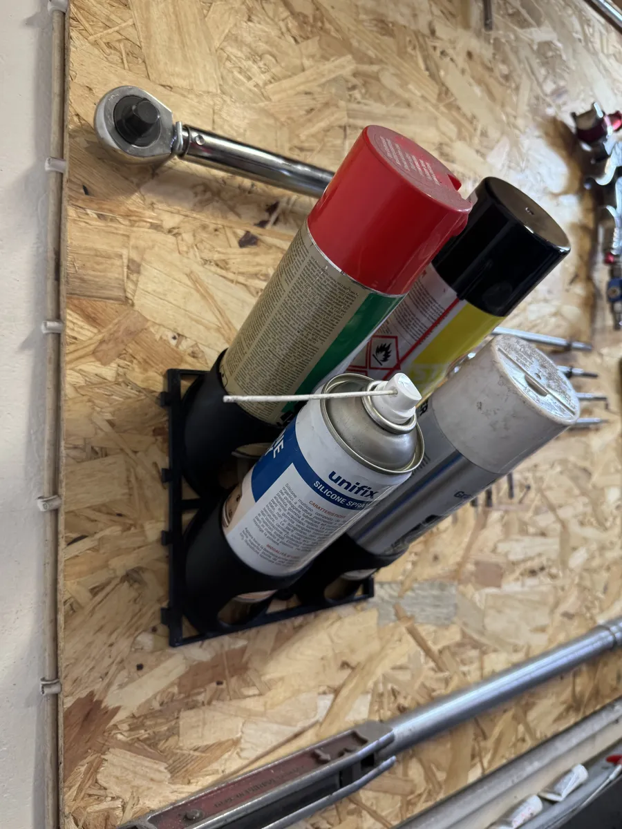 supporto bombolette spray a parete, photo 4 of 4 - supporto bombolette spray a parete Tools & Workshop