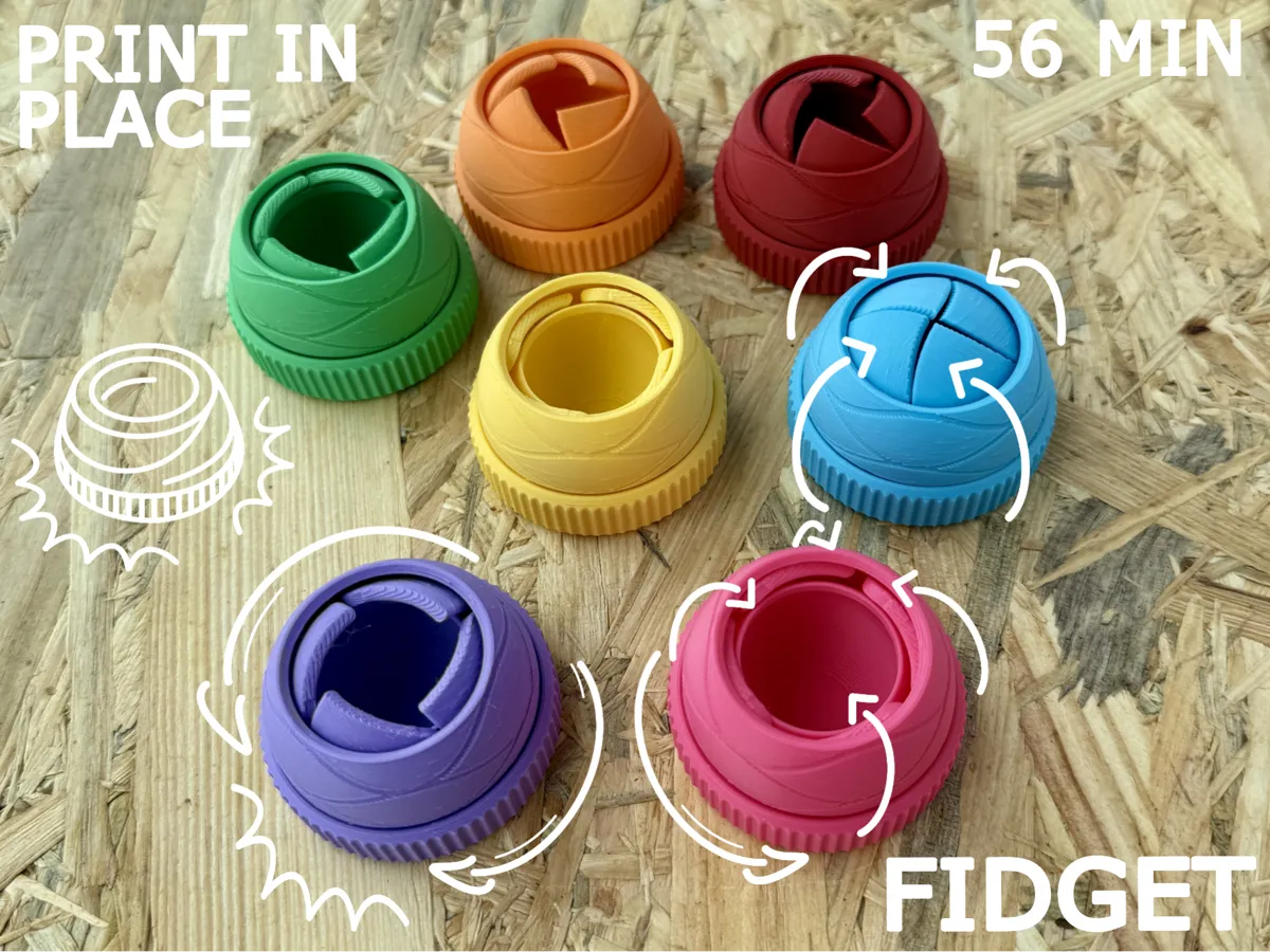 IRIS FIDGET - 3D FIDGET