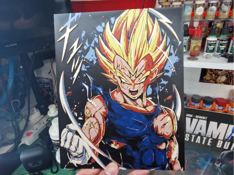 Majin Vegeta Hueforge - Dragon Ball Z