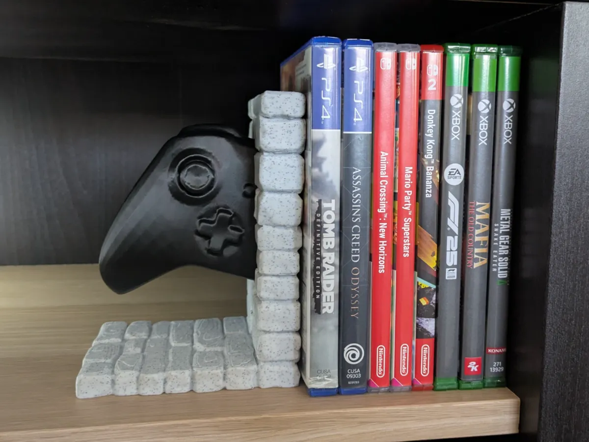 Serre livres jeux videos Manette Xbox