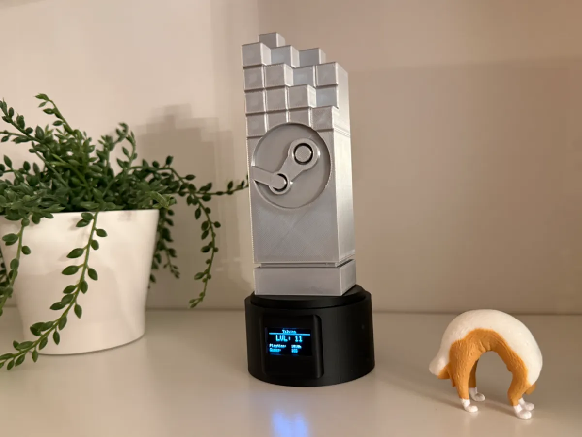 Steam Stats Trophy Display