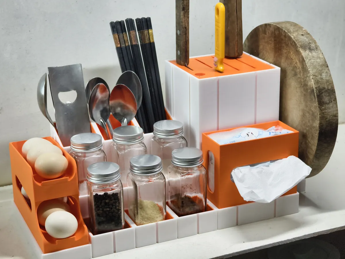 The "Kitchen Master" All-in-One Modular Organizer, photo 3 of 3 - The "Kitchen Master" All-in-One Modular Organizer Storage & Organisation