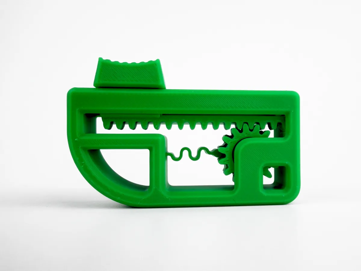 Overengineered Gear Slide Clicker, photo 3 of 4 - Overengineered Gear Slide Clicker Fidget & Sensory Toys