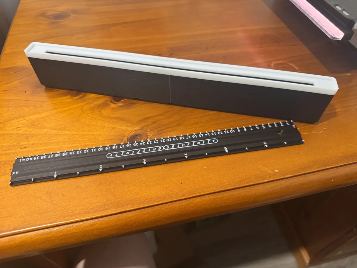 Gridfinity Ruler Bin, photo 4 of 4 - Gridfinity Ruler Bin Desk & Office