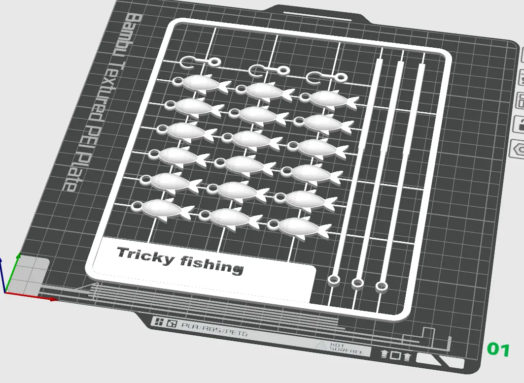 Tricky Fishing - kit card - Fishing & Angling, in stock in India