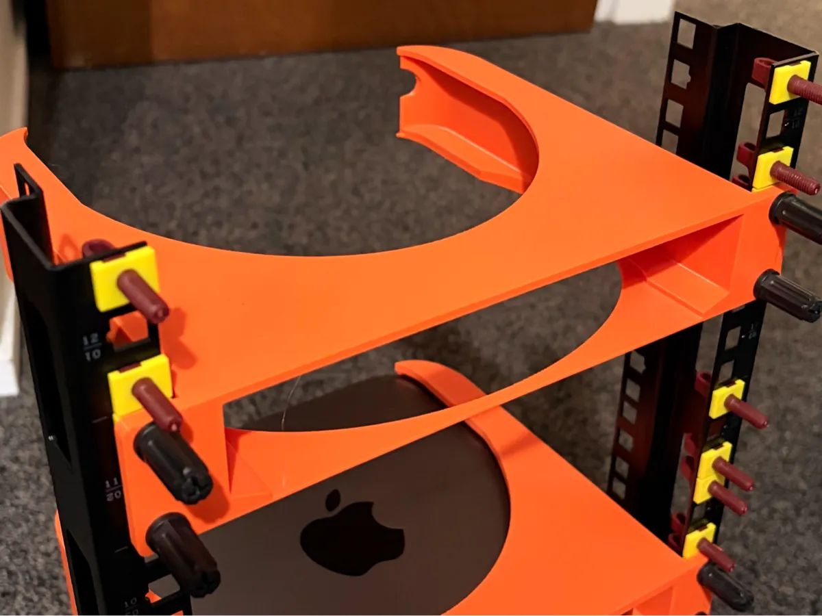 10 inch Mac Mini Rack Mount Shelf