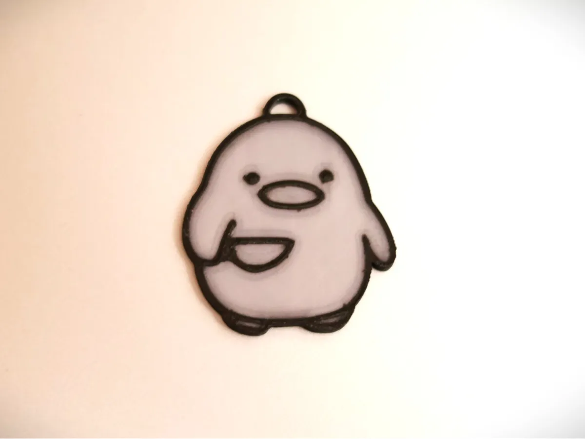 Duck keychain