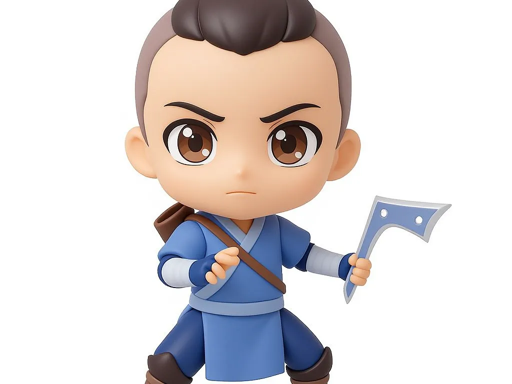 Sokka with Boomerang Chibi Figure